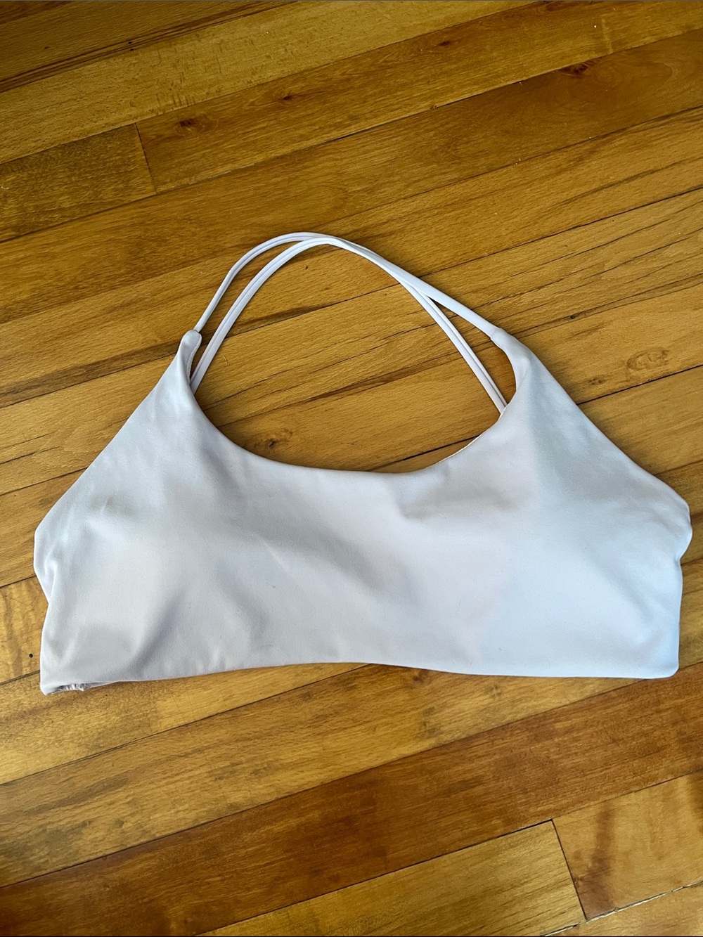 CSB Serenity Lexi Crop Mauve Pink Purple Strappy Back Bra
